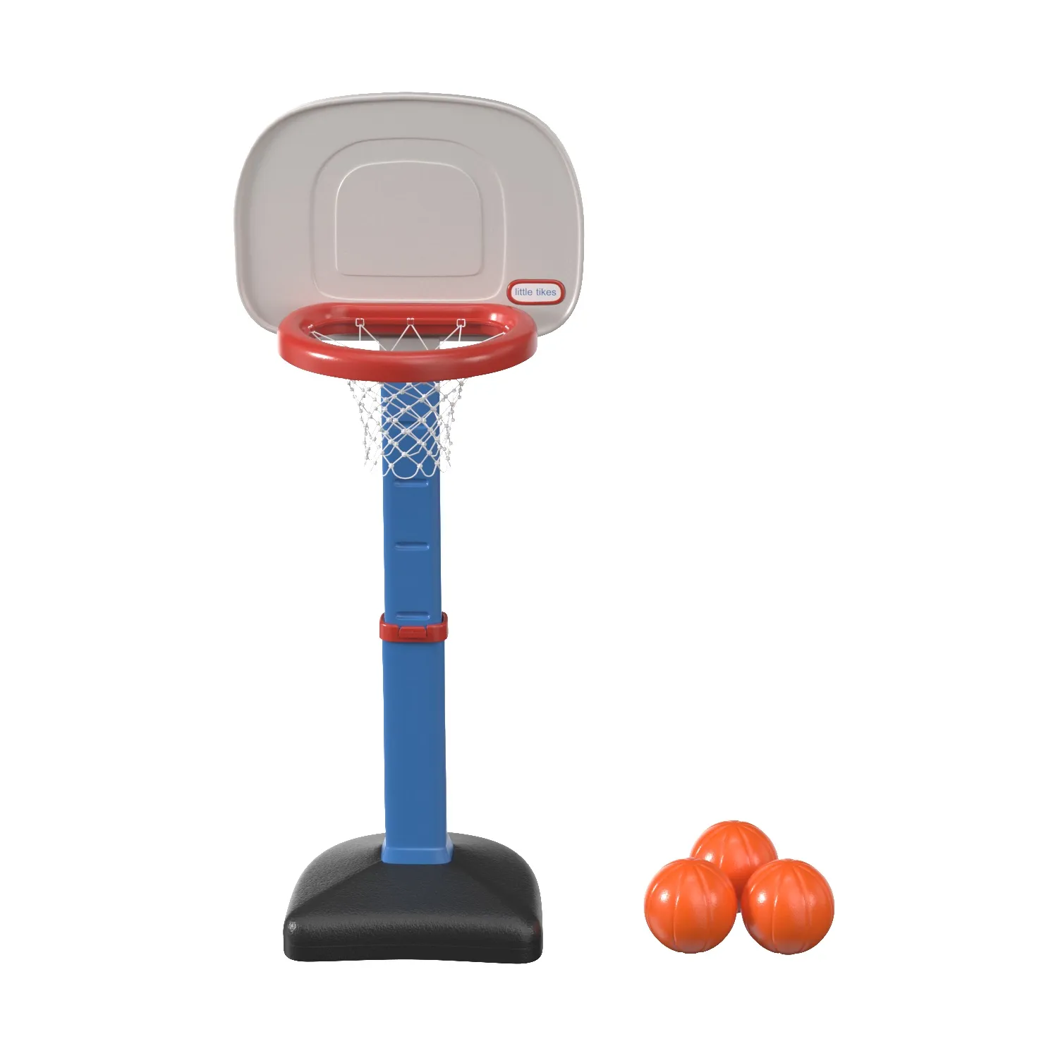 Little Tikes Easy Score 3 Balls Basketball PBR 3D Model_04