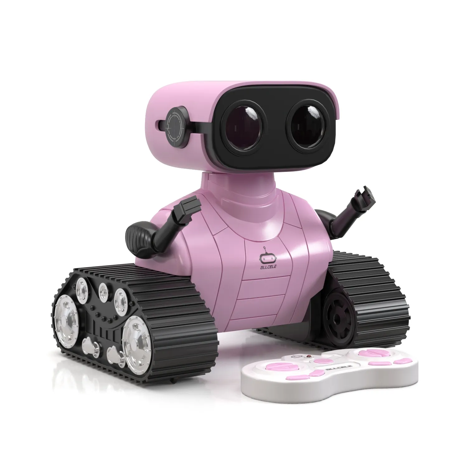 Allcele Rechargeable Rc Robot Toys PBR 3D Model_01