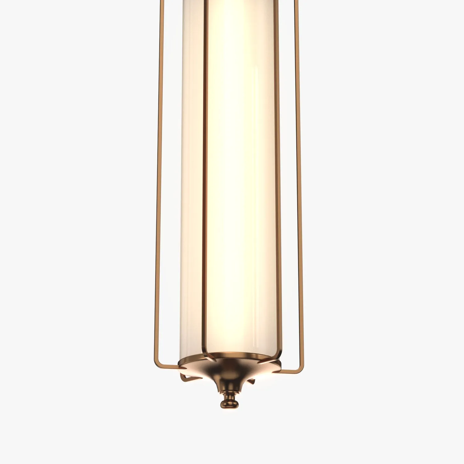 Brass Cage Palmer Pendant Light 3D Model_05