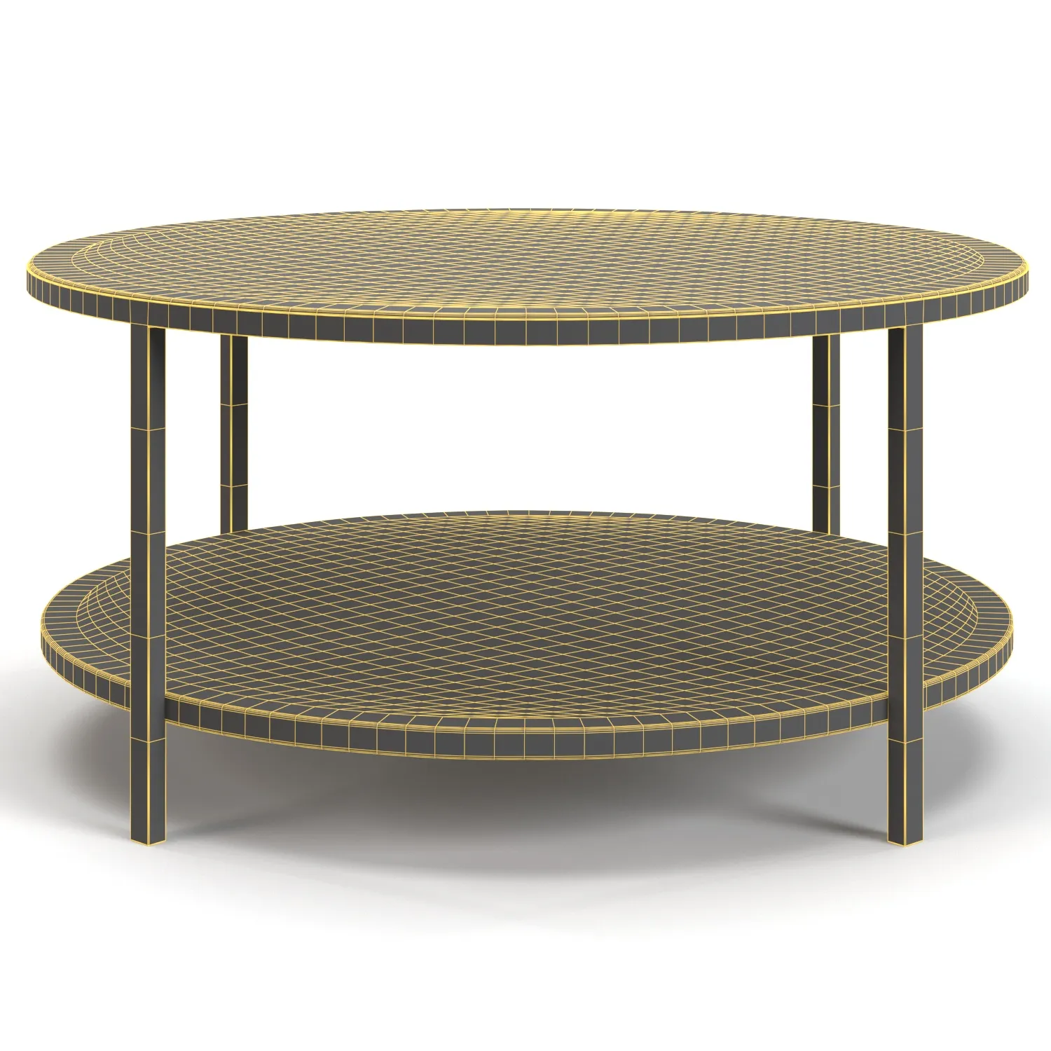 Echelon Round Coffee Table 3D Model_07