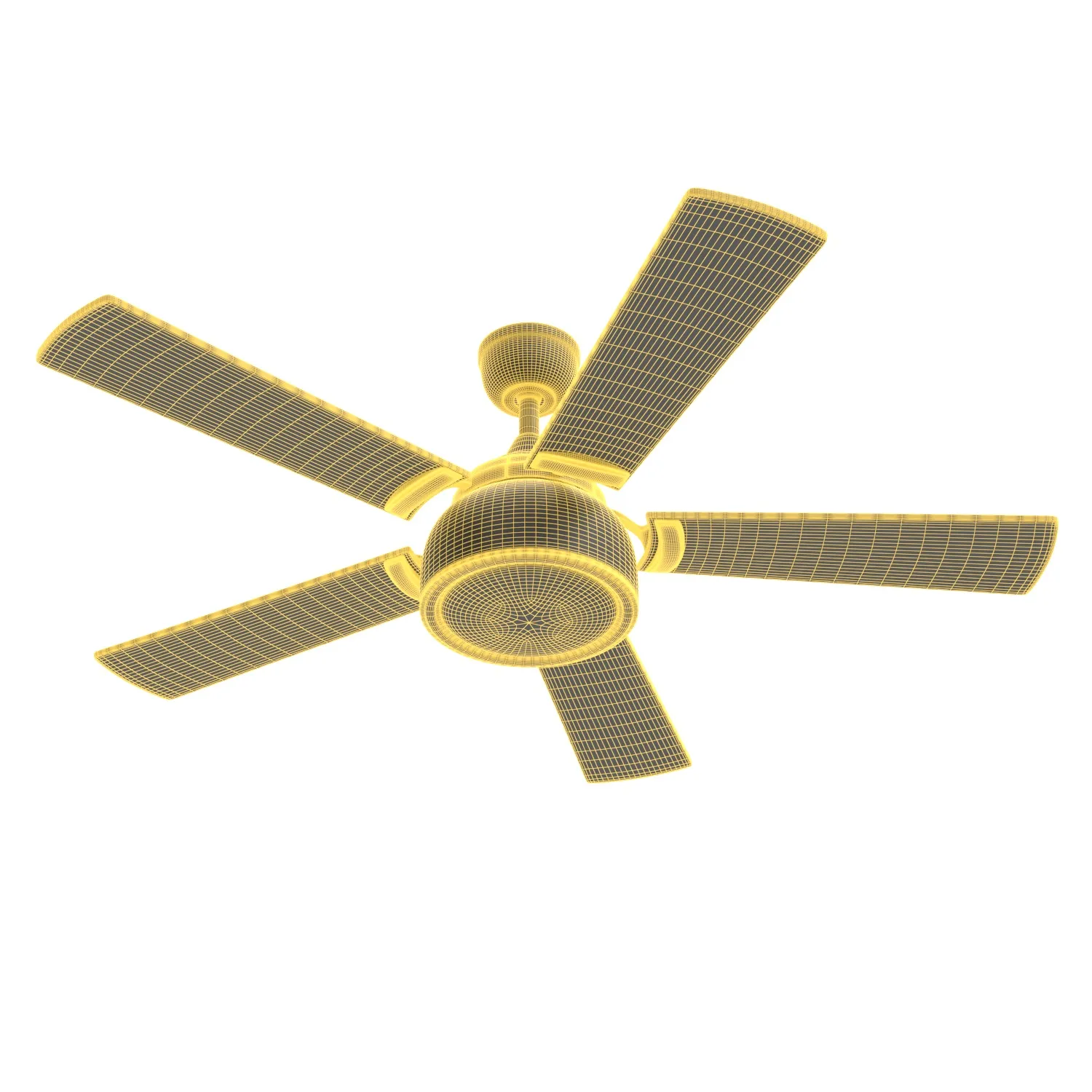 Prominence Home 51640 01 Potomac Smart Ceiling Fan PBR 3D Model_07