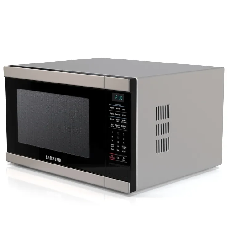 Samsung Ms19m8000as Countertop Microwave Oven 3D Model_03