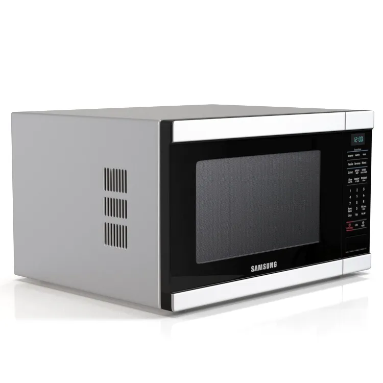 Samsung Ms19m8000as Countertop Microwave Oven 3D Model_04