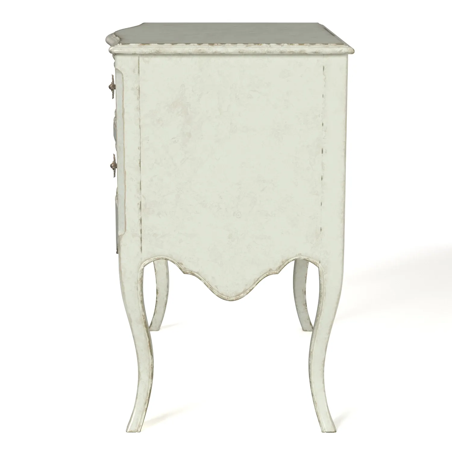 Sanctuary Coco En Blanc Nightstand PBR 3D Model_03