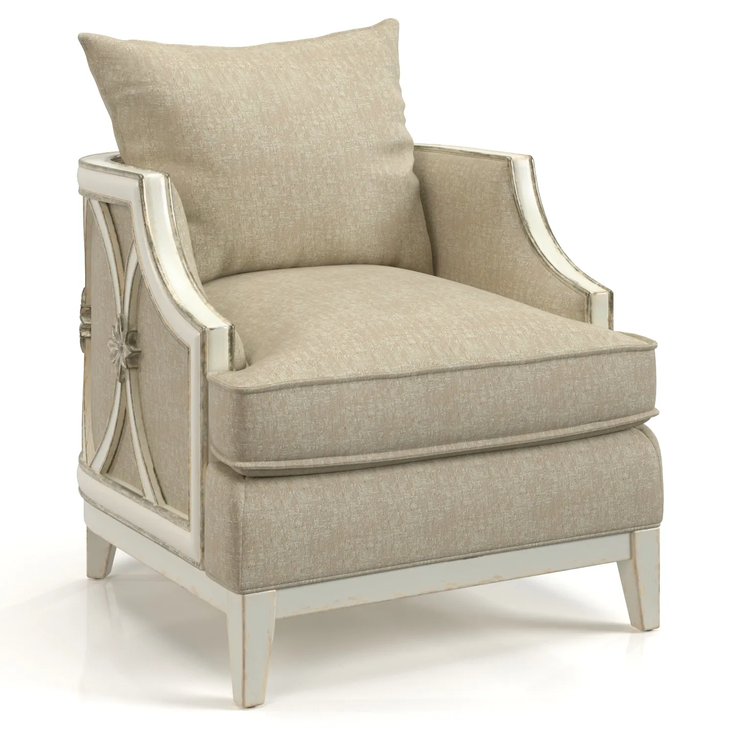 Sanctuary Mariette Lounge Chair PBR 3D Model_01