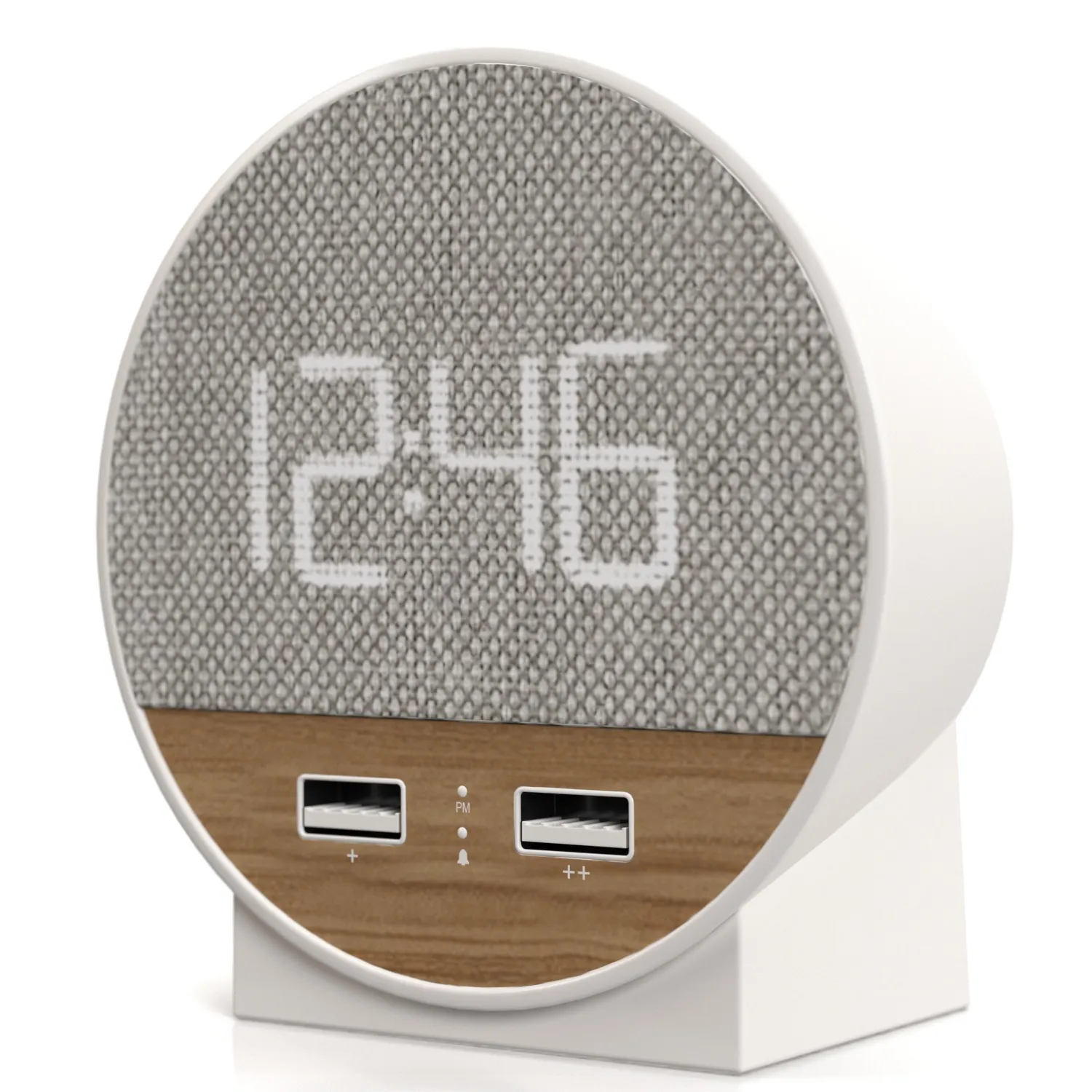 Station O Alarm Clock With Usb Ports 3D Model_05