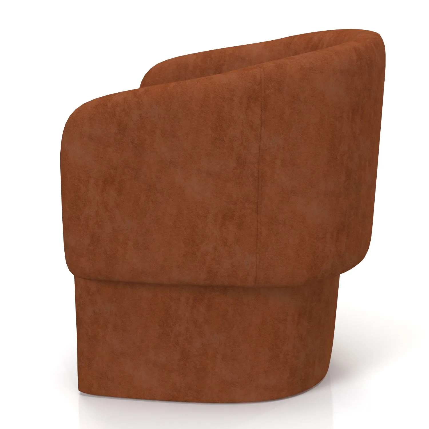 Verge Fabric Upholstered Armchair 3D Model_04