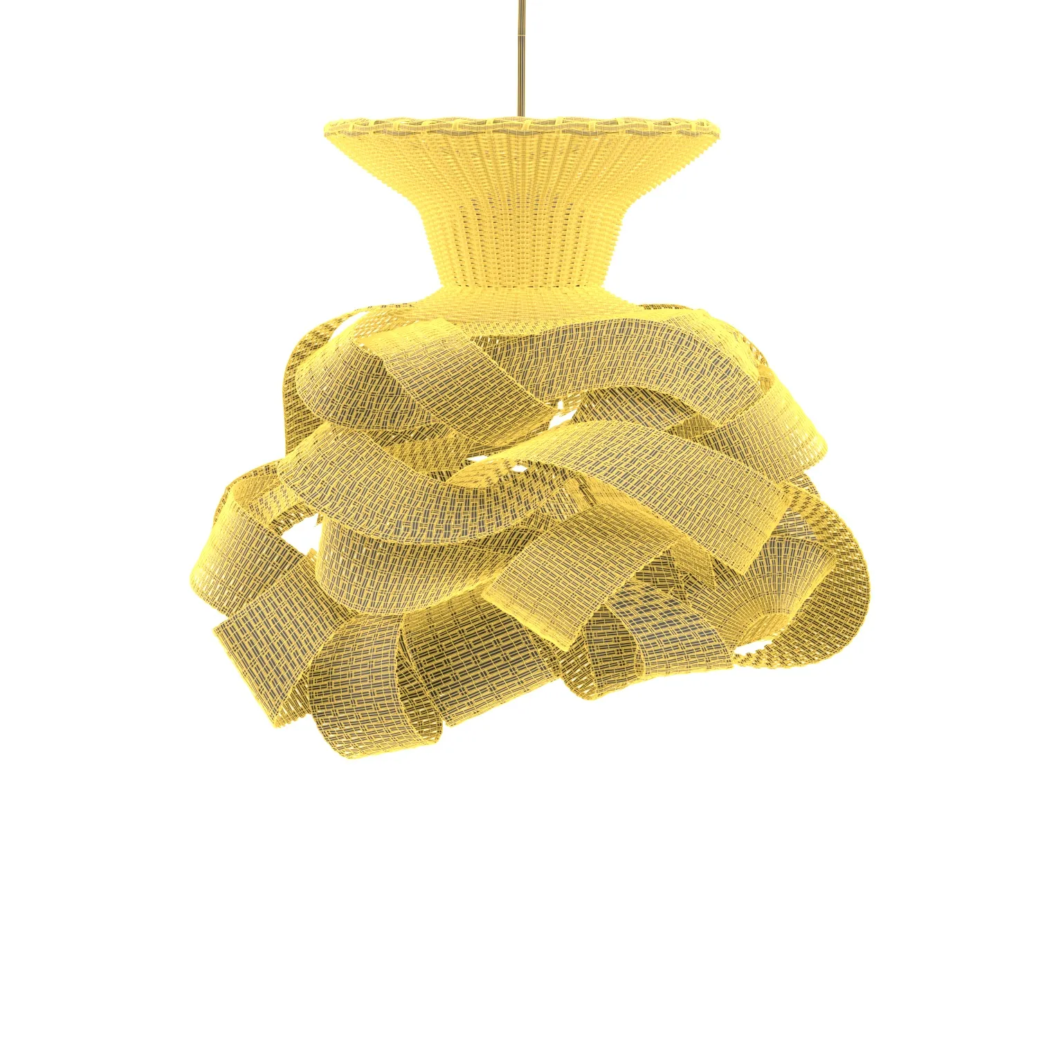Anemone Pendant Light PBR 3D Model_07