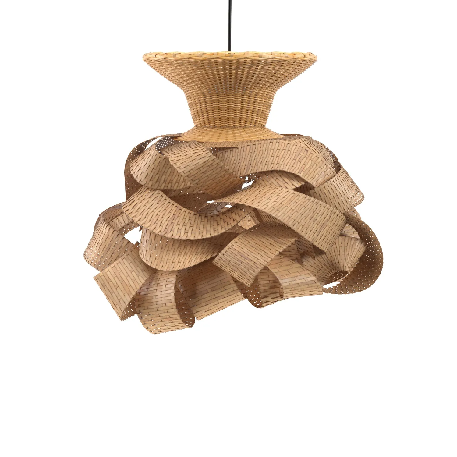 Anemone Pendant Light PBR 3D Model_01