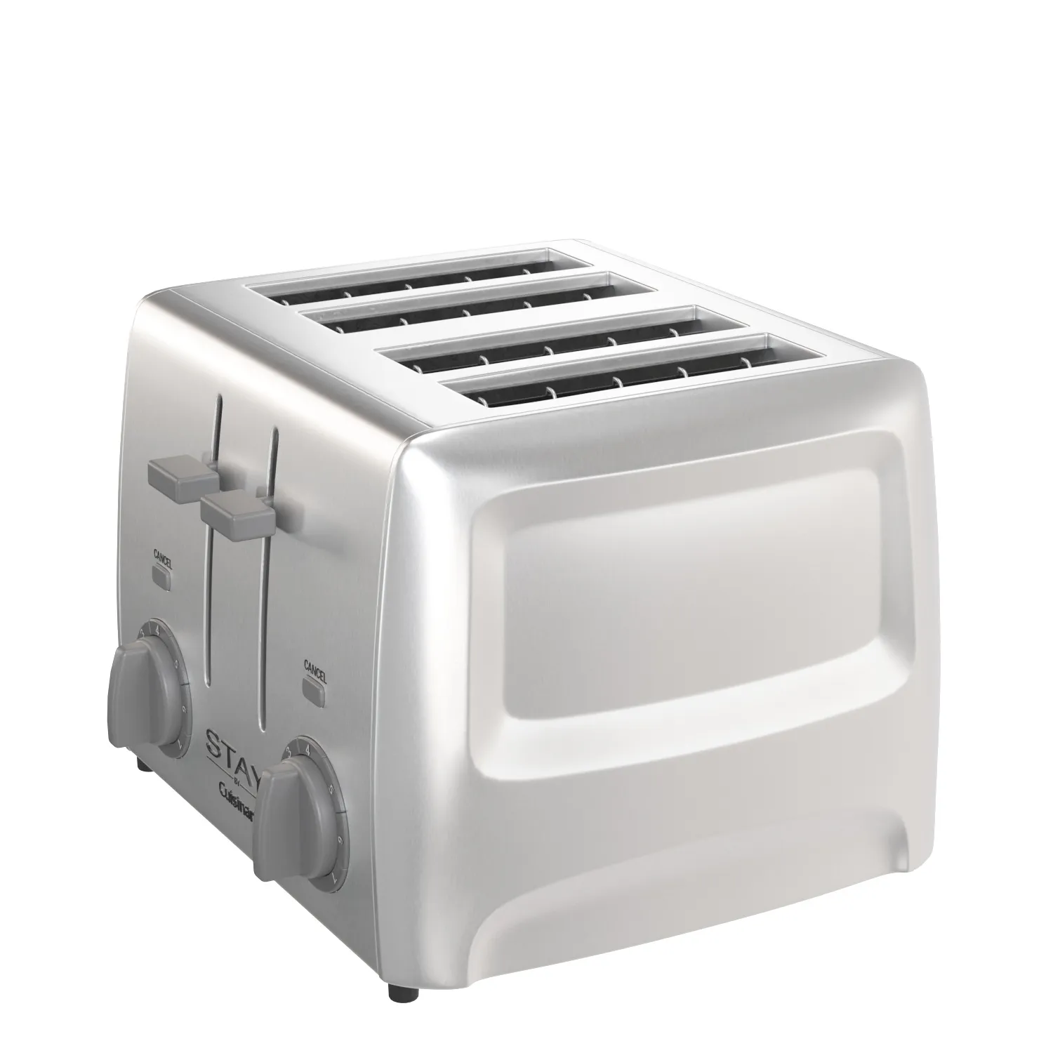 Cuisinart WST480 4 Slice Stainless Steel Toaster PBR 3D Model_06