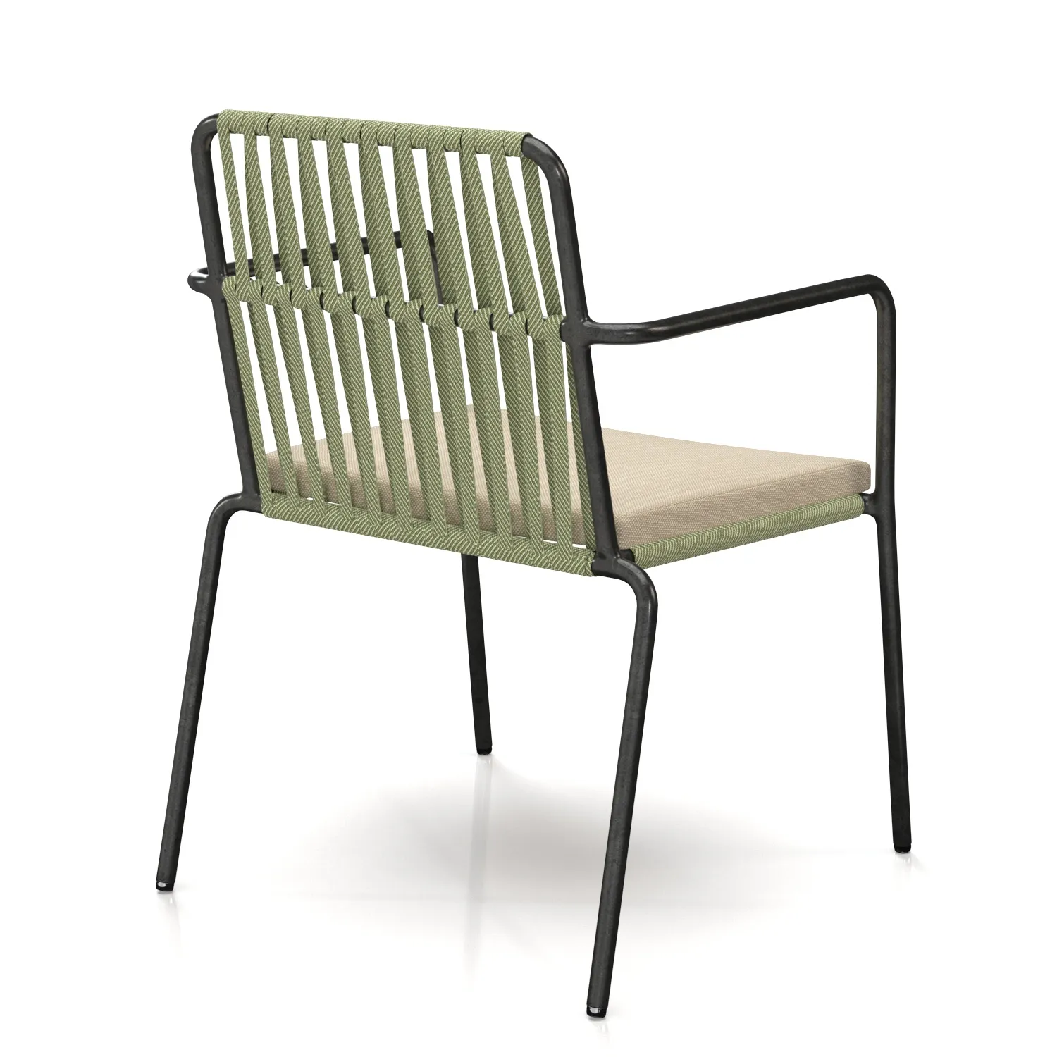 Kettal Net Dining Armchair 3D Model_06