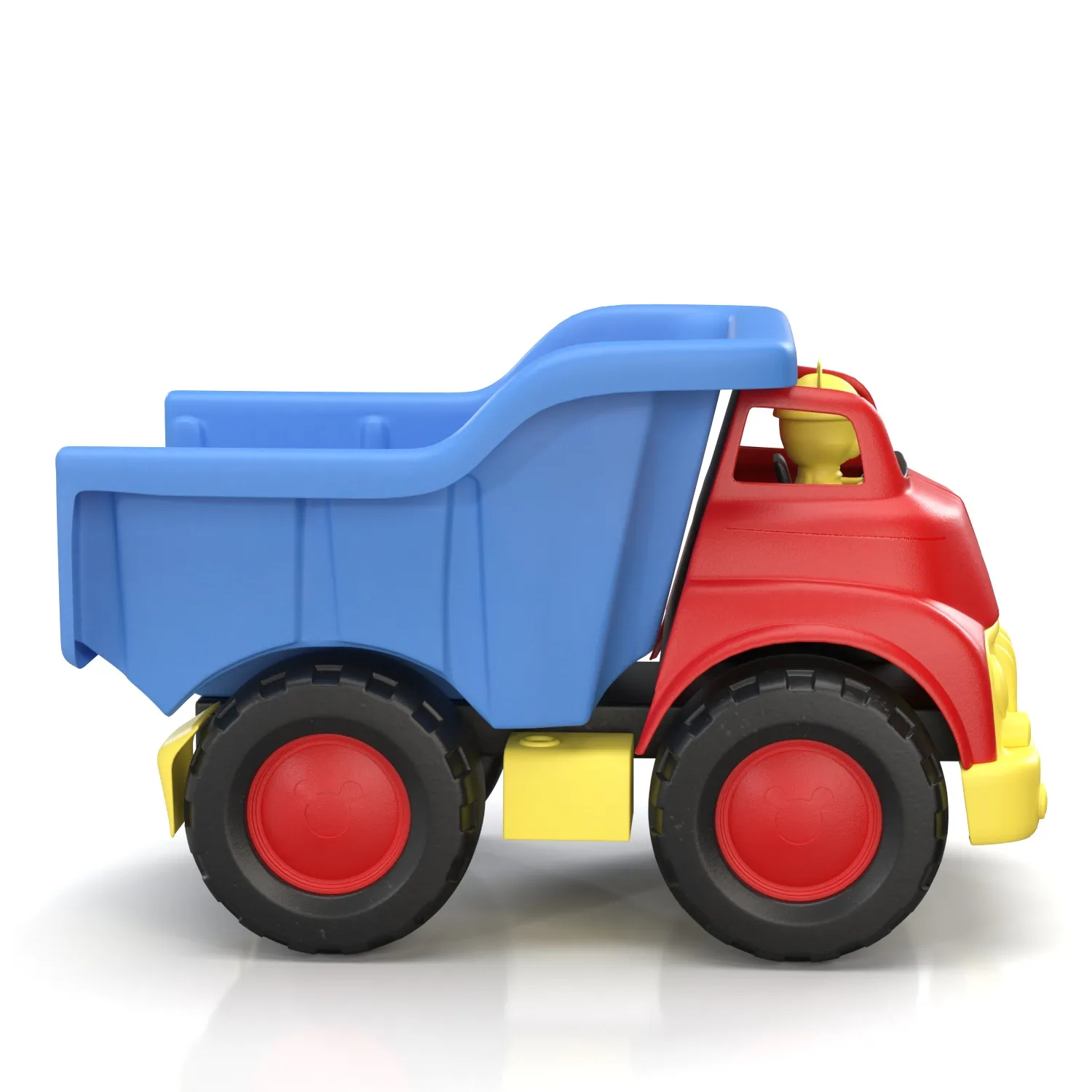 Green Toys Disney Baby Exclusive Mickey Mouse Dump Truck PBR 3D Model_03