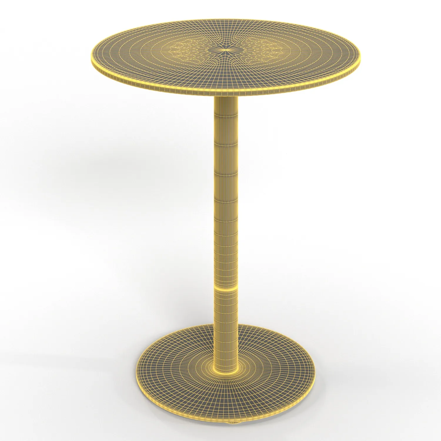 Nathan James Lucy Mid century Modern Table PBR 3D Model_07