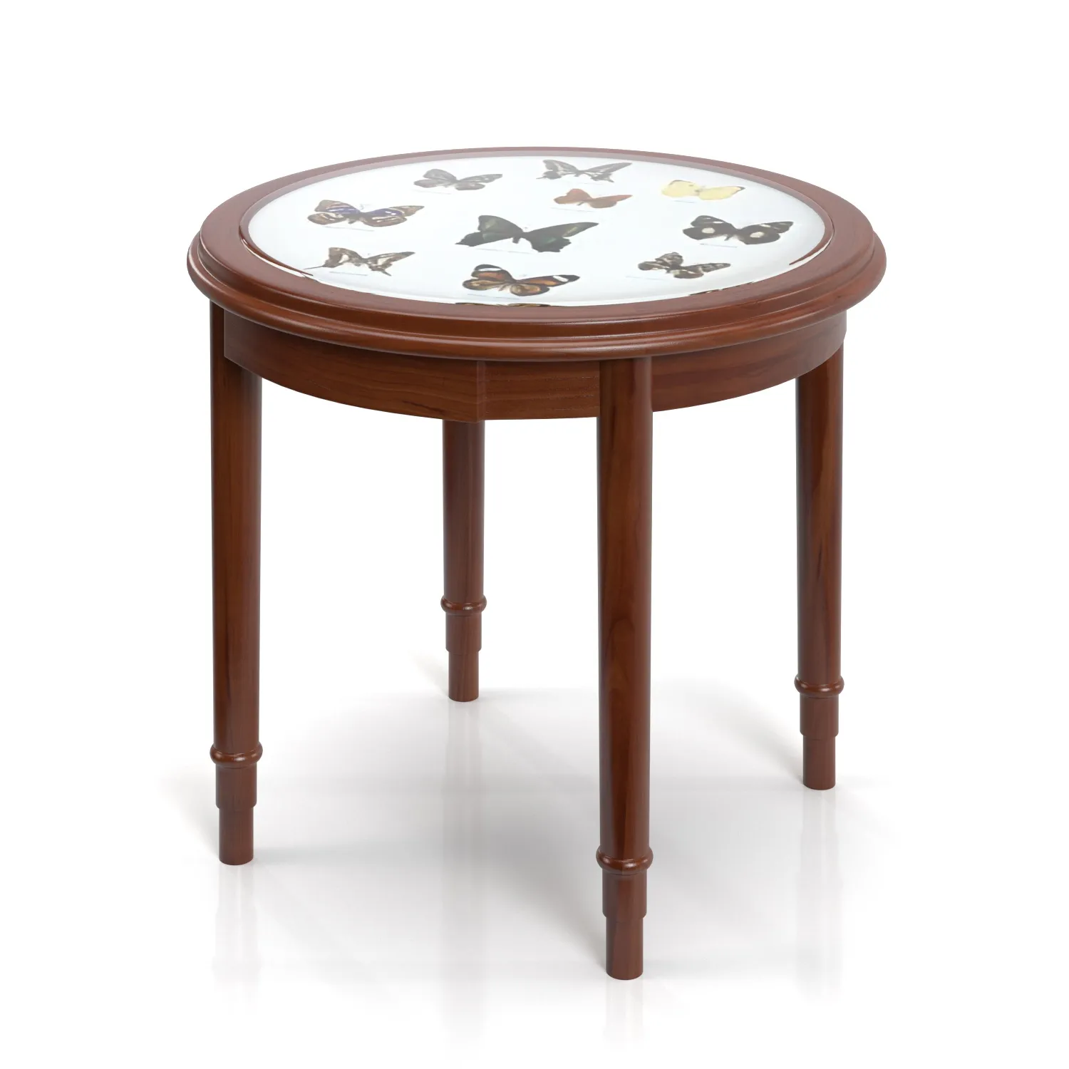Stunning Occasional Side Table 3D Model_01