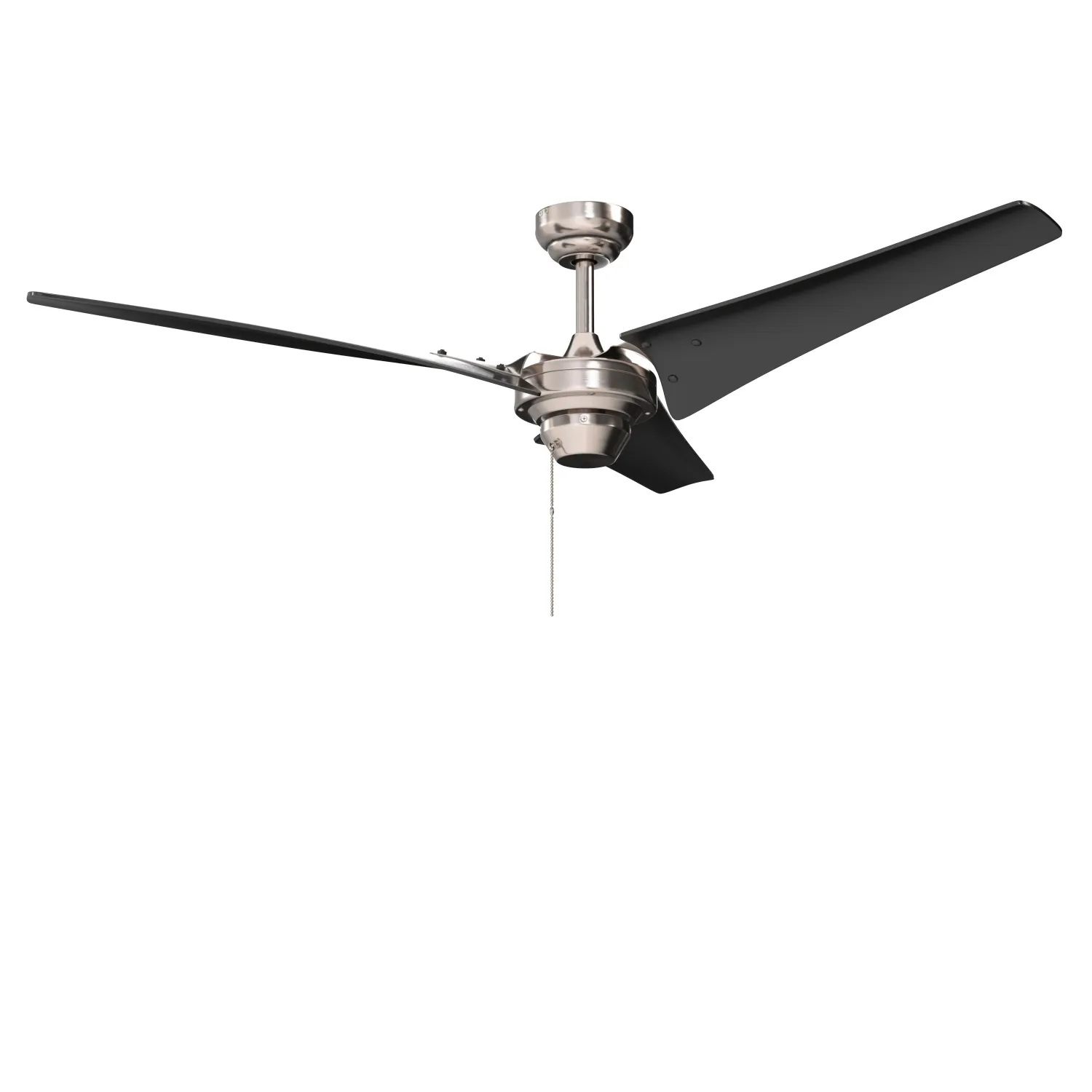 Almadale Brushed Nickel Pull Chain Ceiling Fan PBR 3D Model_03