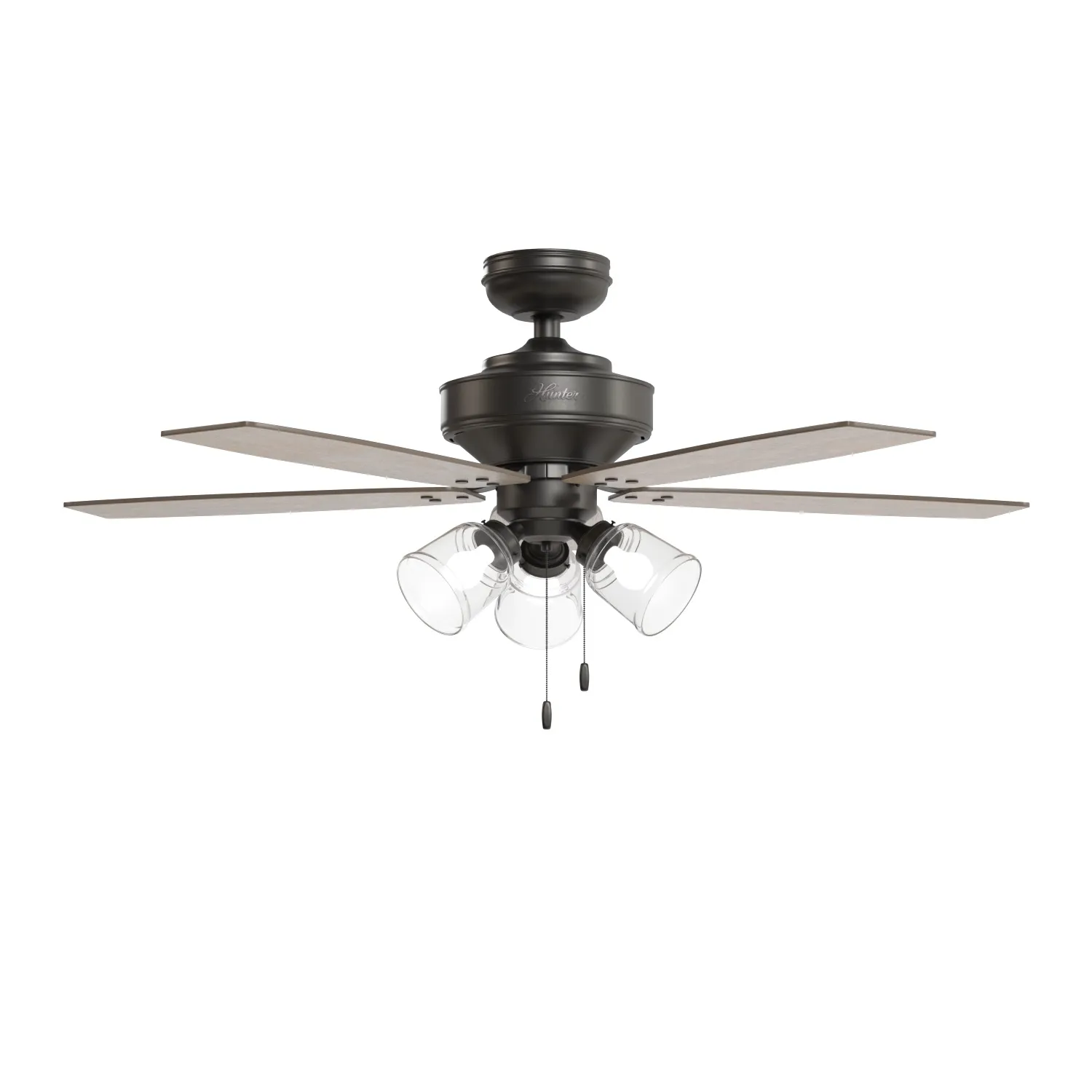 Hunter Hildebrand 52 Inch Noble Ceiling Fan With Light PBR 3D Model_03