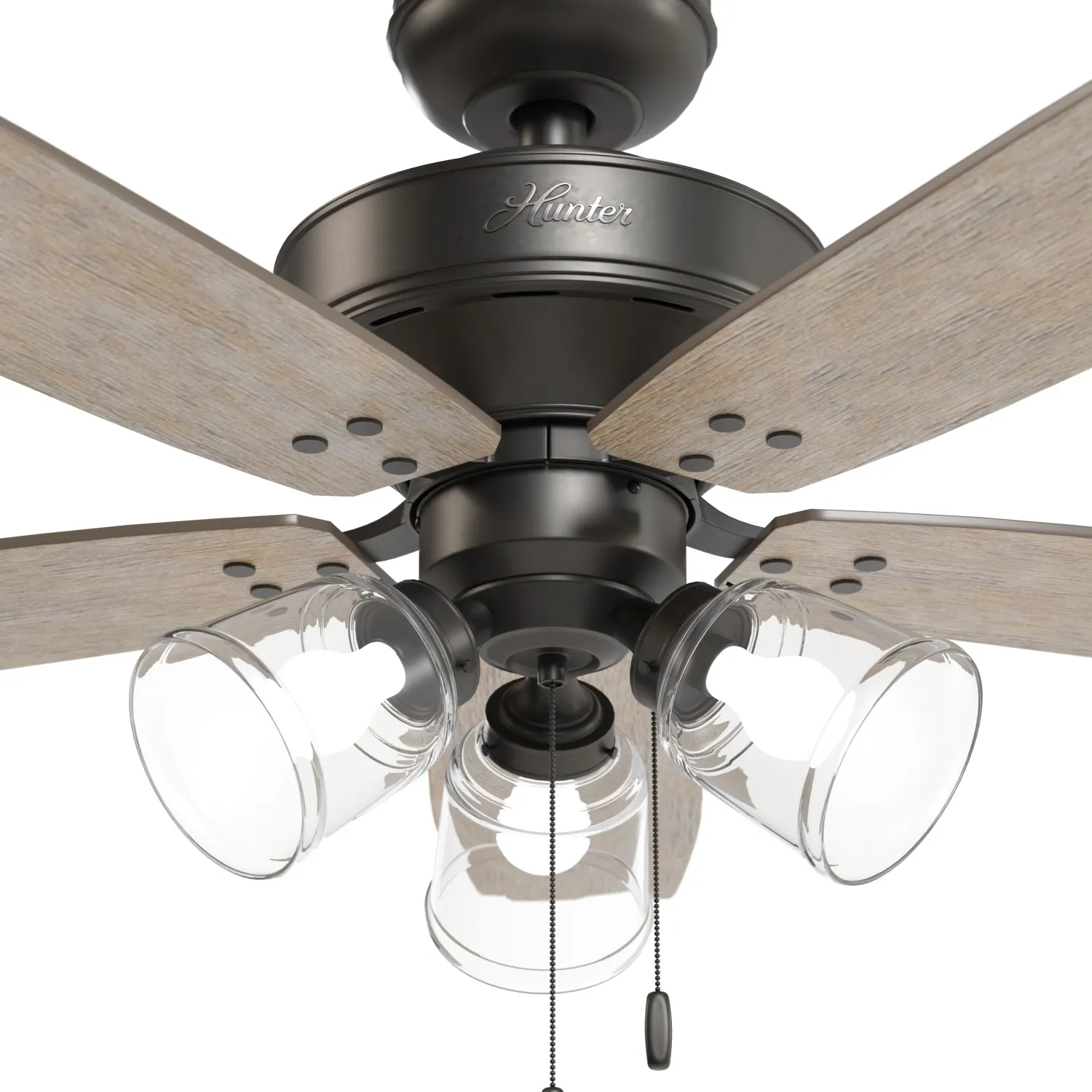 Hunter Hildebrand 52 Inch Noble Ceiling Fan With Light PBR 3D Model_05