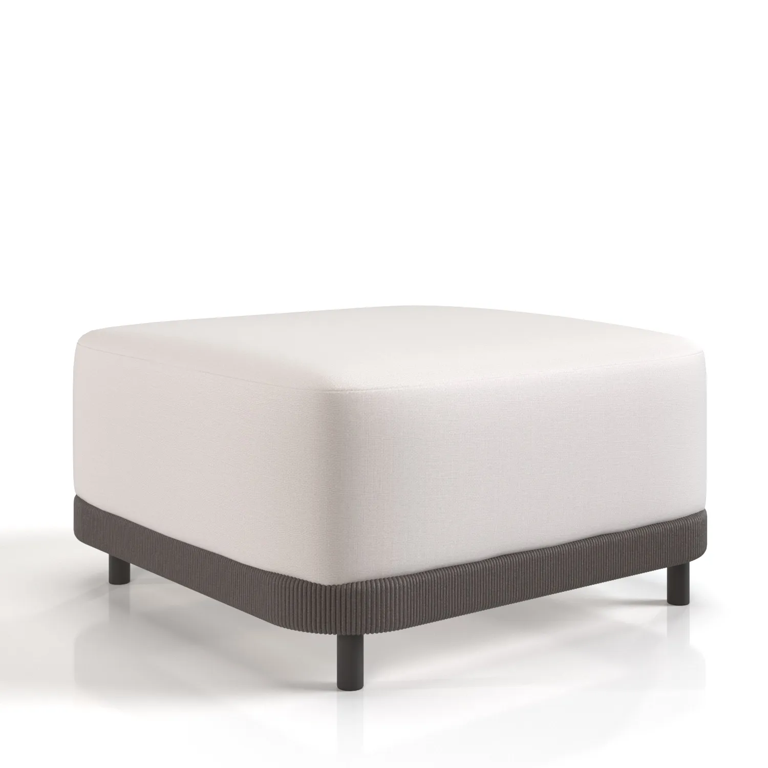 Outdoor Cuff Ottoman PBR 3D Model_01