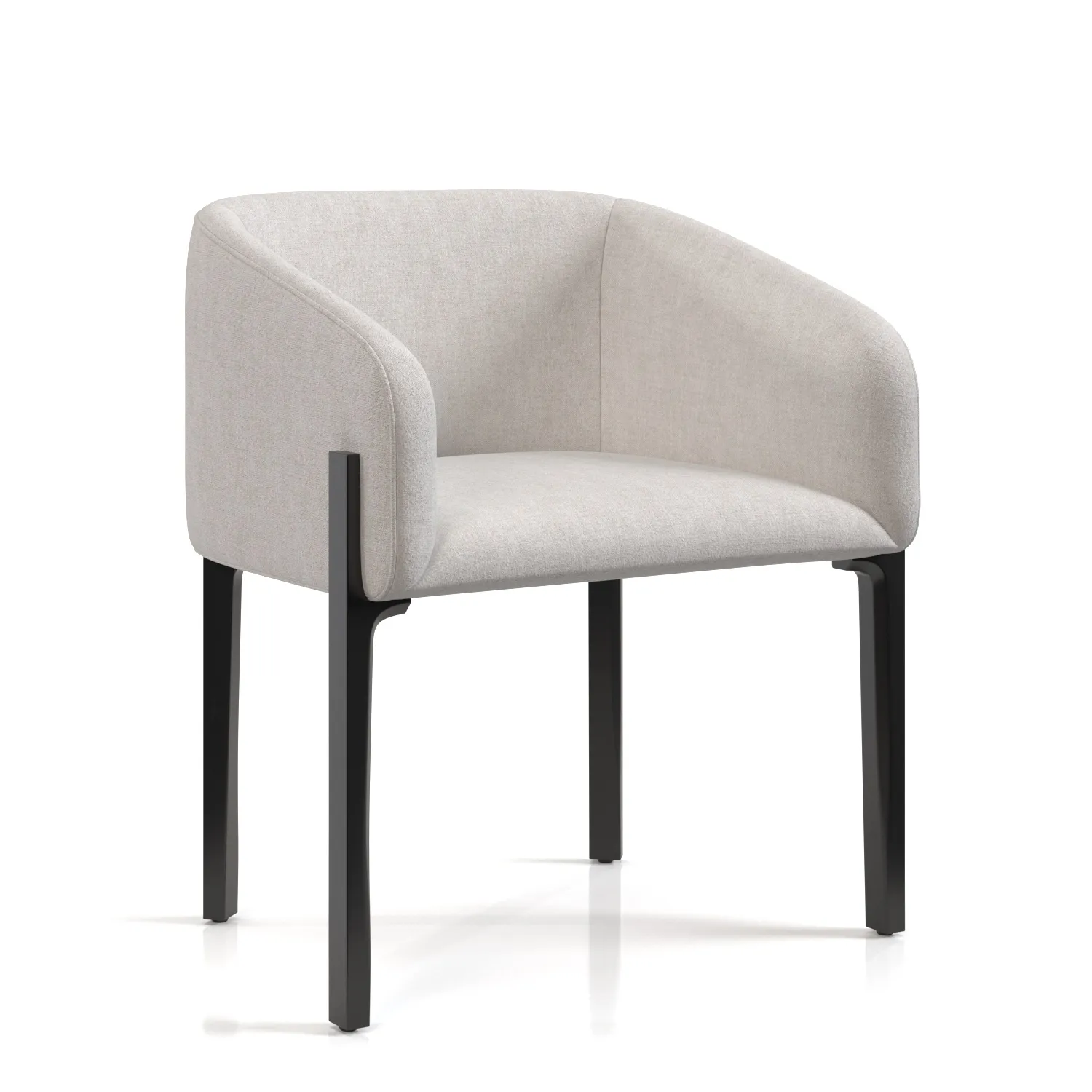 Chesto Lounge Chair PBR 3D Model_01