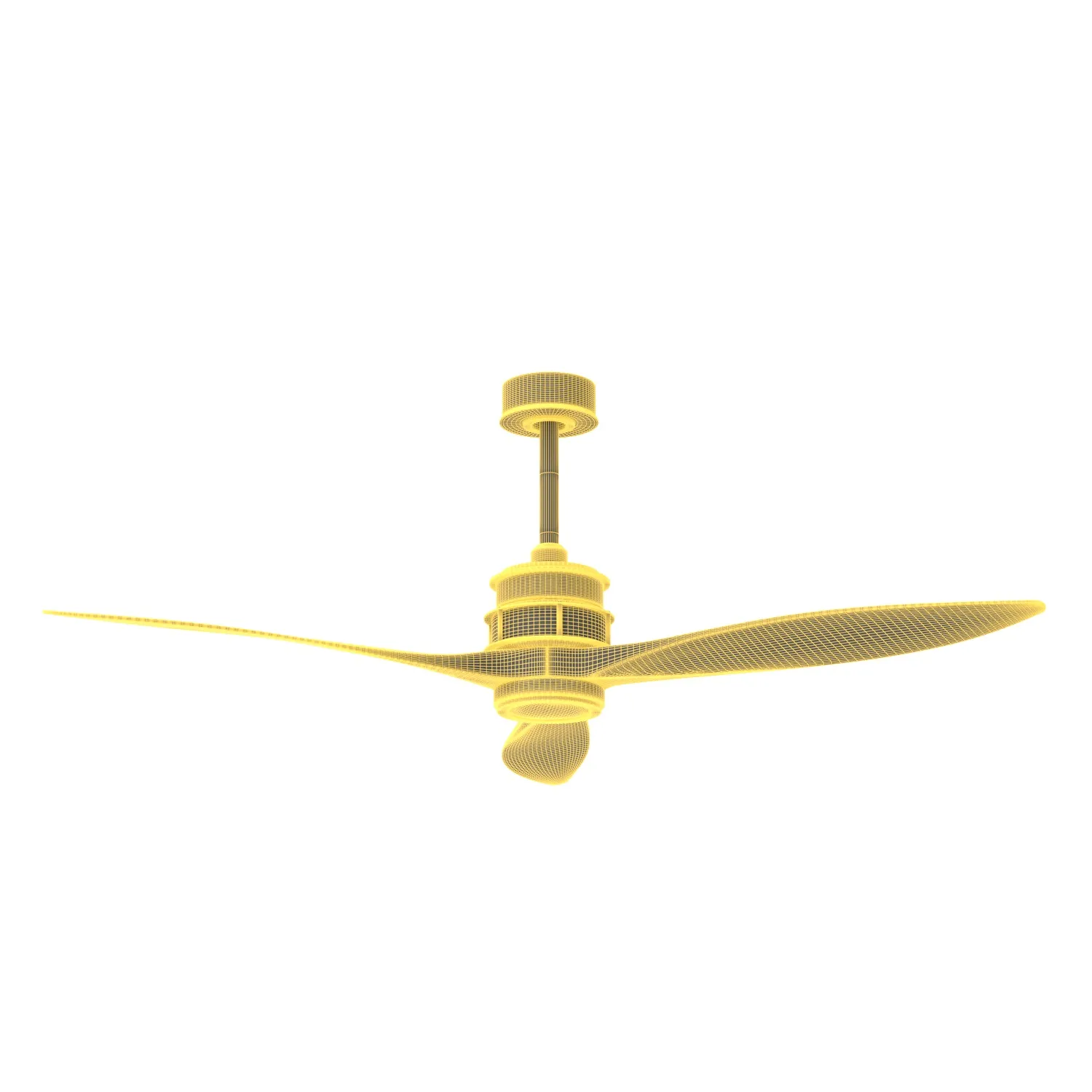 Falcon Led Ceiling Fan PBR 3D Model_07