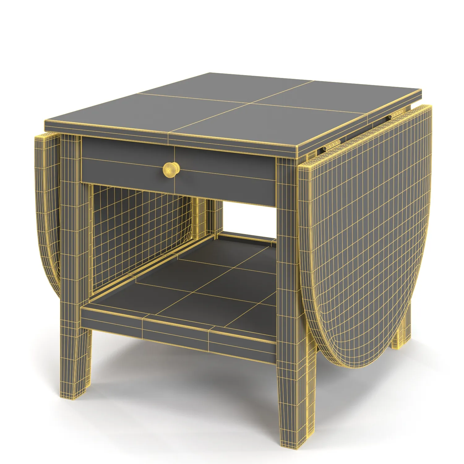 Ikea Arkelstorp Coffee Table PBR 3D Model_07