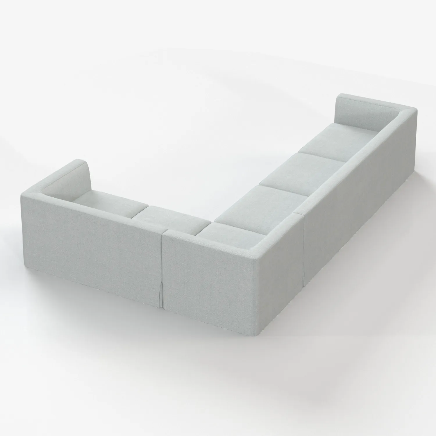 Rocco L Shape Sofa PBR 3D Model_06