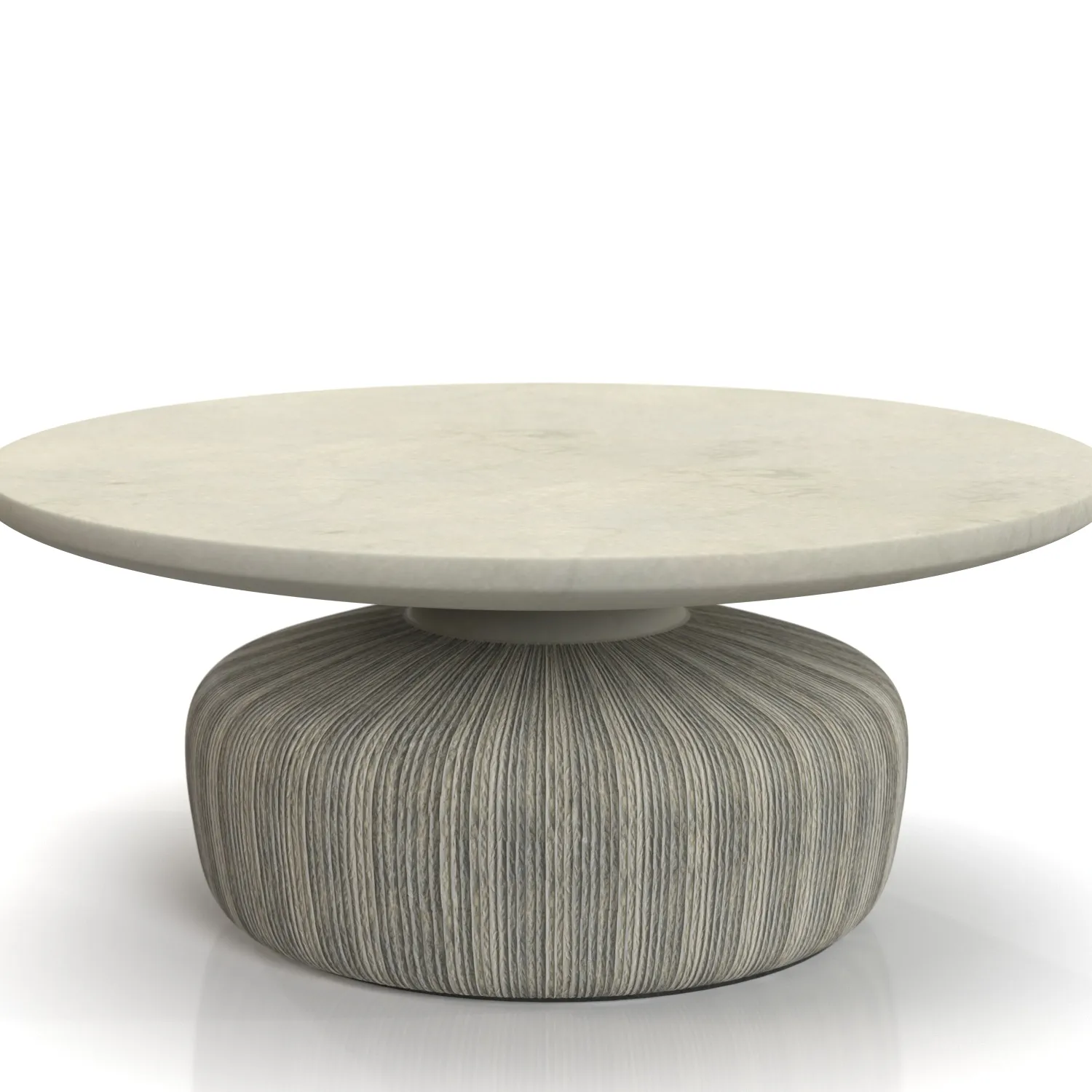 Tambor Concrete Coffee Table 3D Model_05