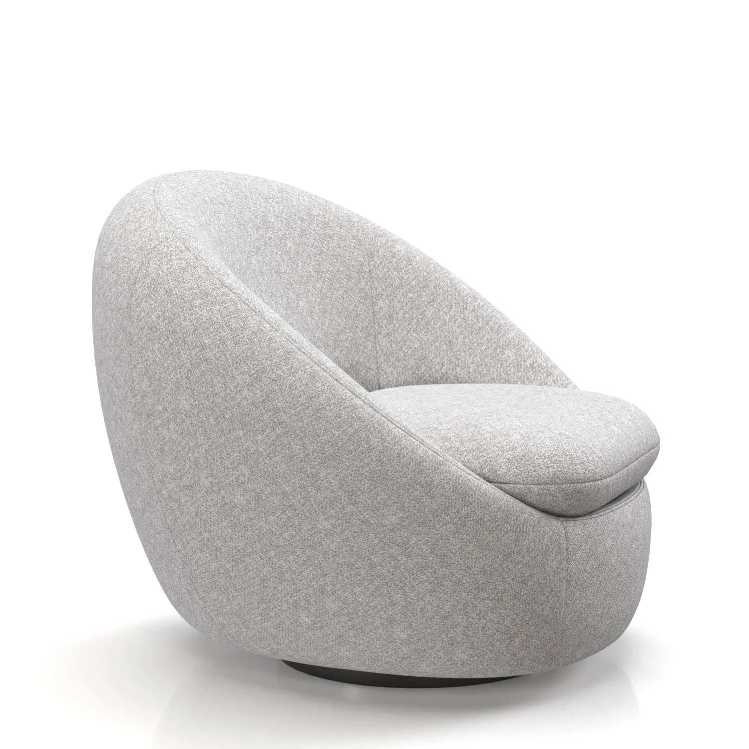 Cozy Swivel Chair PBR 3D Model_03