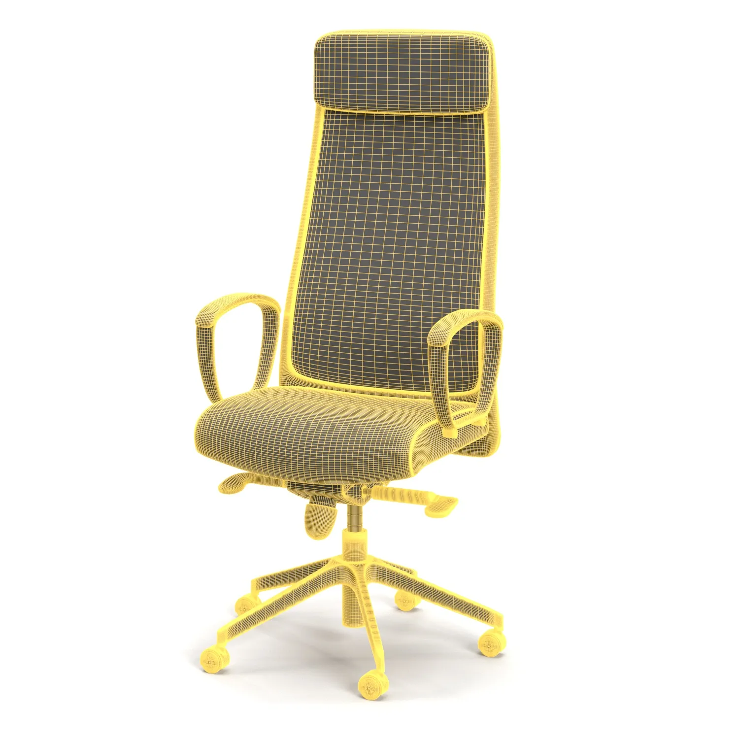 Ikea Markus Office Chair PBR 3D Model_07