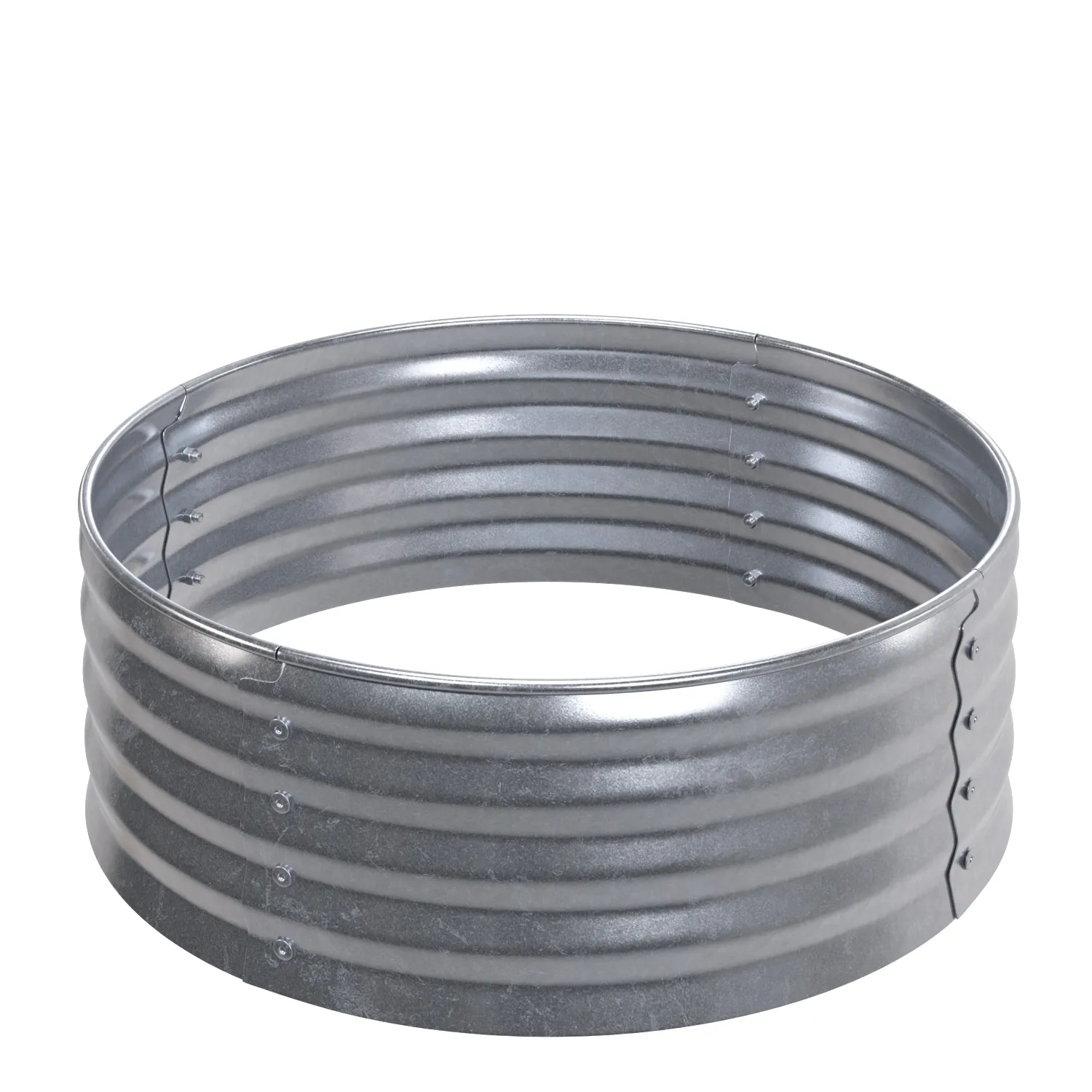 Backyard Creations 36 In Galvanized Steel Fire Ring PBR 3D Model_06