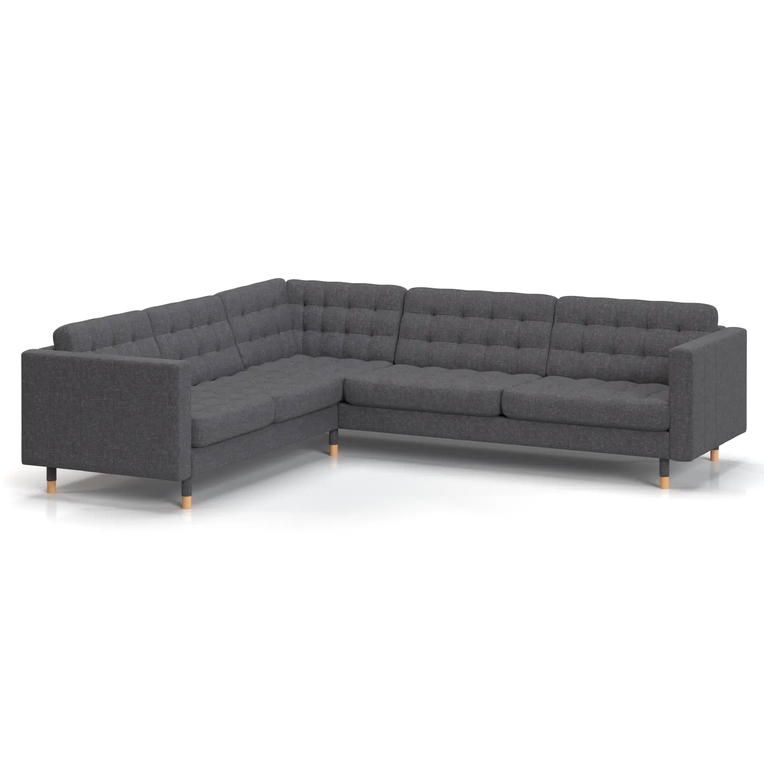 Morabo Sectional 5 Seat Corner Sofa PBR 3D Model_01