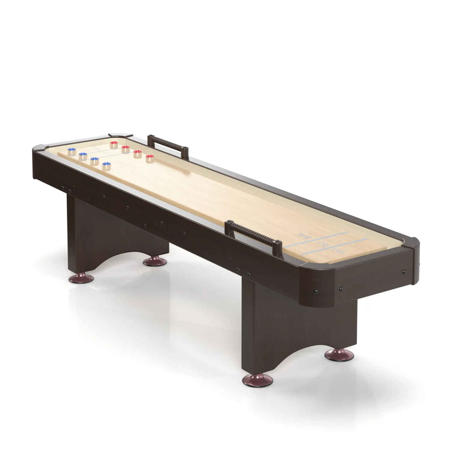 Woodbridge Shuffleboard Table PBR 3D Model_06