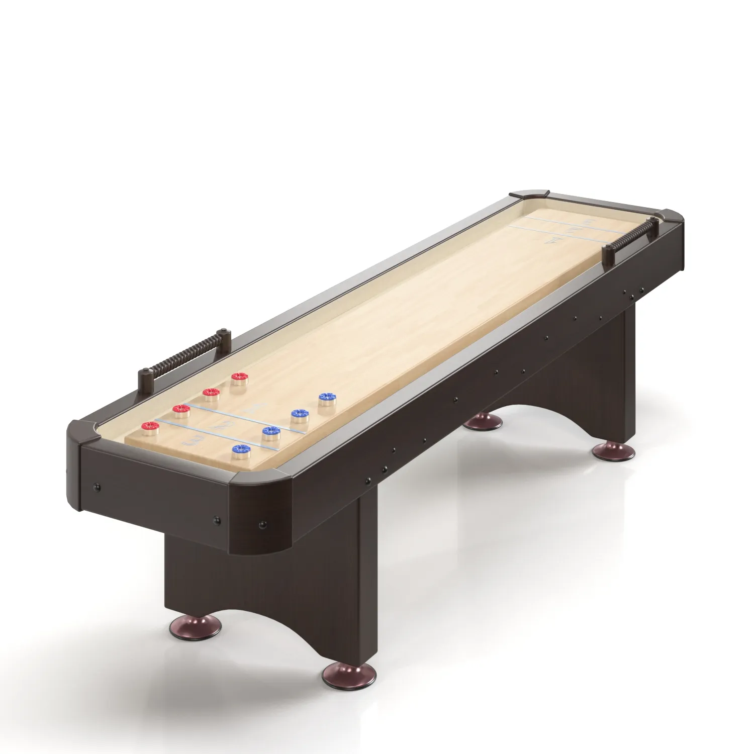Woodbridge Shuffleboard Table PBR 3D Model_01
