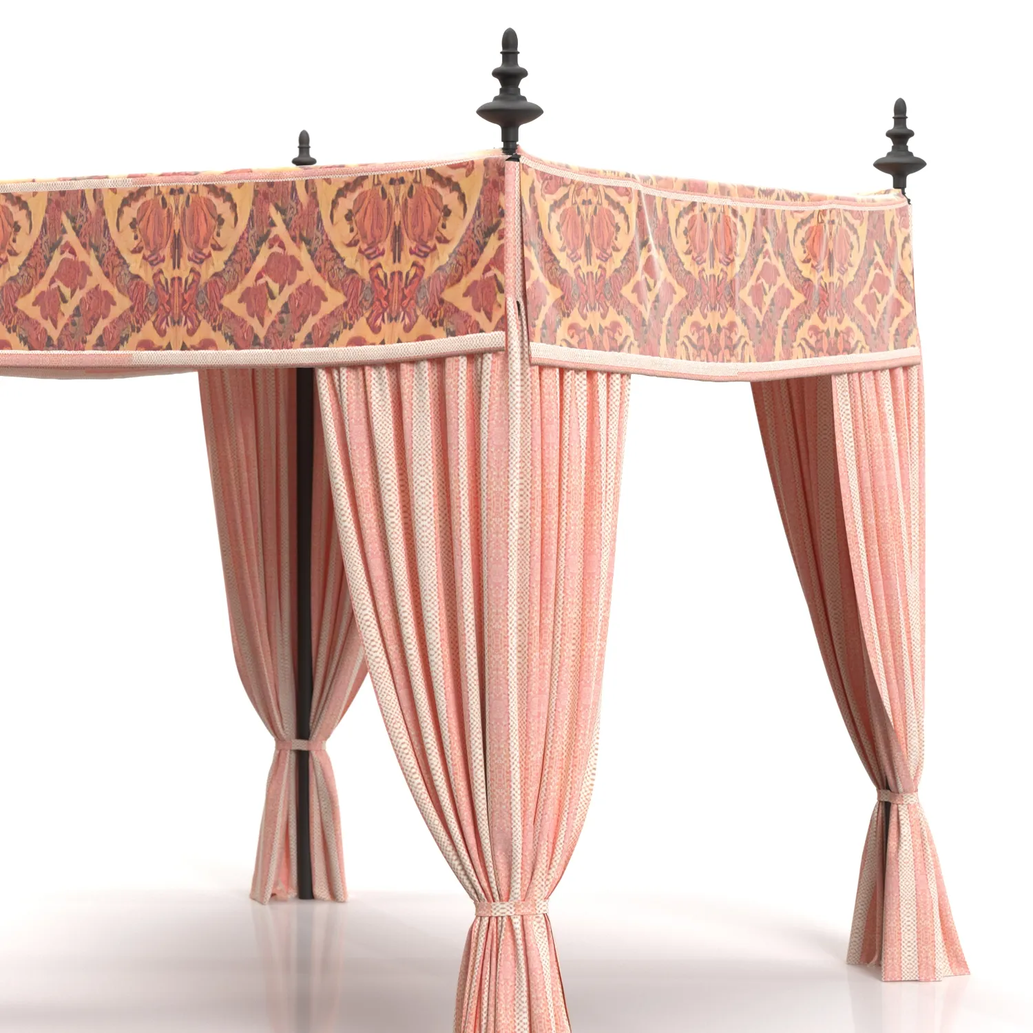 Bed Canopy 3D Model_05