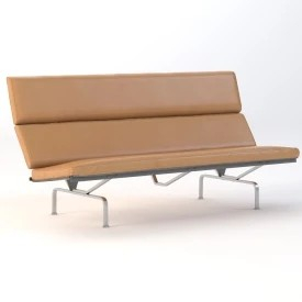 Eames Sofa Compact 3D Model