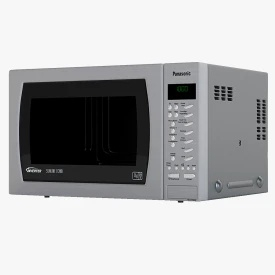 Panasonic Microwave Oven Nn Ct585sbpq Combination 3D Model