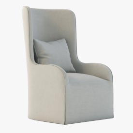 Paloma Lounge Chair 3D Model