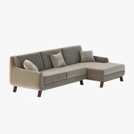 Joybird Calhoun Bi Sectional Chaise Lounge Corner Sofa 3D Model