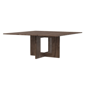 Mandalay Perry 72sq Dining Table 3D Model