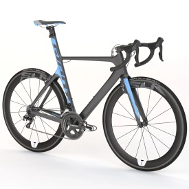 Giant Propel Advanced Sl-2 Blue-Ash Lightweight Sprinter Bicycle 3D Model