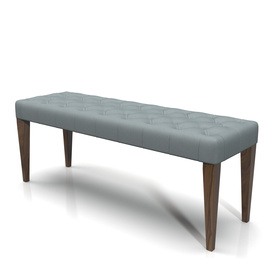 Helaena Velvet Upholstered Bench 3D Model