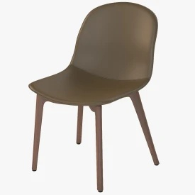 Bontempi Seventy Modern Italian Dining Chair 3D Model