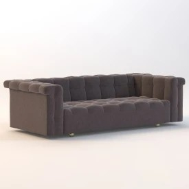 Dunbar Party Sofa 5407 by Edward Wormley 3D Model