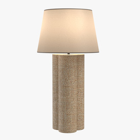 Balabac Clover Table Lamp PBR 3D Model