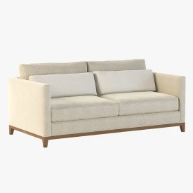 Crate and Barrel Taraval Two Seater Sofa 3D Model