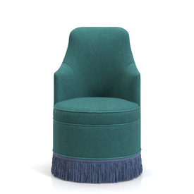 Betty Club Lounge Chair PBR 3D Model
