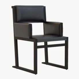 Emily Arm Dining Chair 3D Model