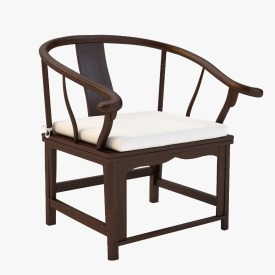 Antique Chinese Chair 3D Model