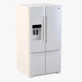 Maytag 26 Cu Ft Ice2o French Door Refrigerator 3D Model