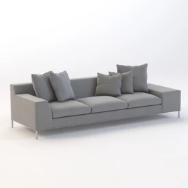 Tre Sofa 3D Model